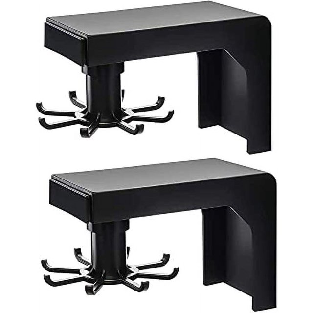 Soporte para utensilios de cocina giratorio ZHAOCHENG 360 grados 2 piezas negro