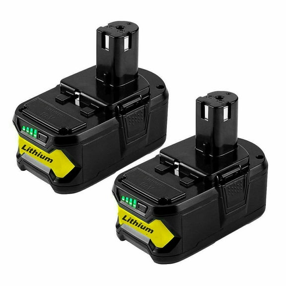 2Pack 18V 9000mAh Replacement Battery for Ryobi 18V Lithium Battery Compatible with P109 P102 P103 P104 P105 P106 P108 P107