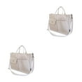 thumbnail image 4 of Transemion Add Touch Of Elegance To Look With Practical Shoulder Bag Practical Gifts creamy white 2Set, 4 of 6