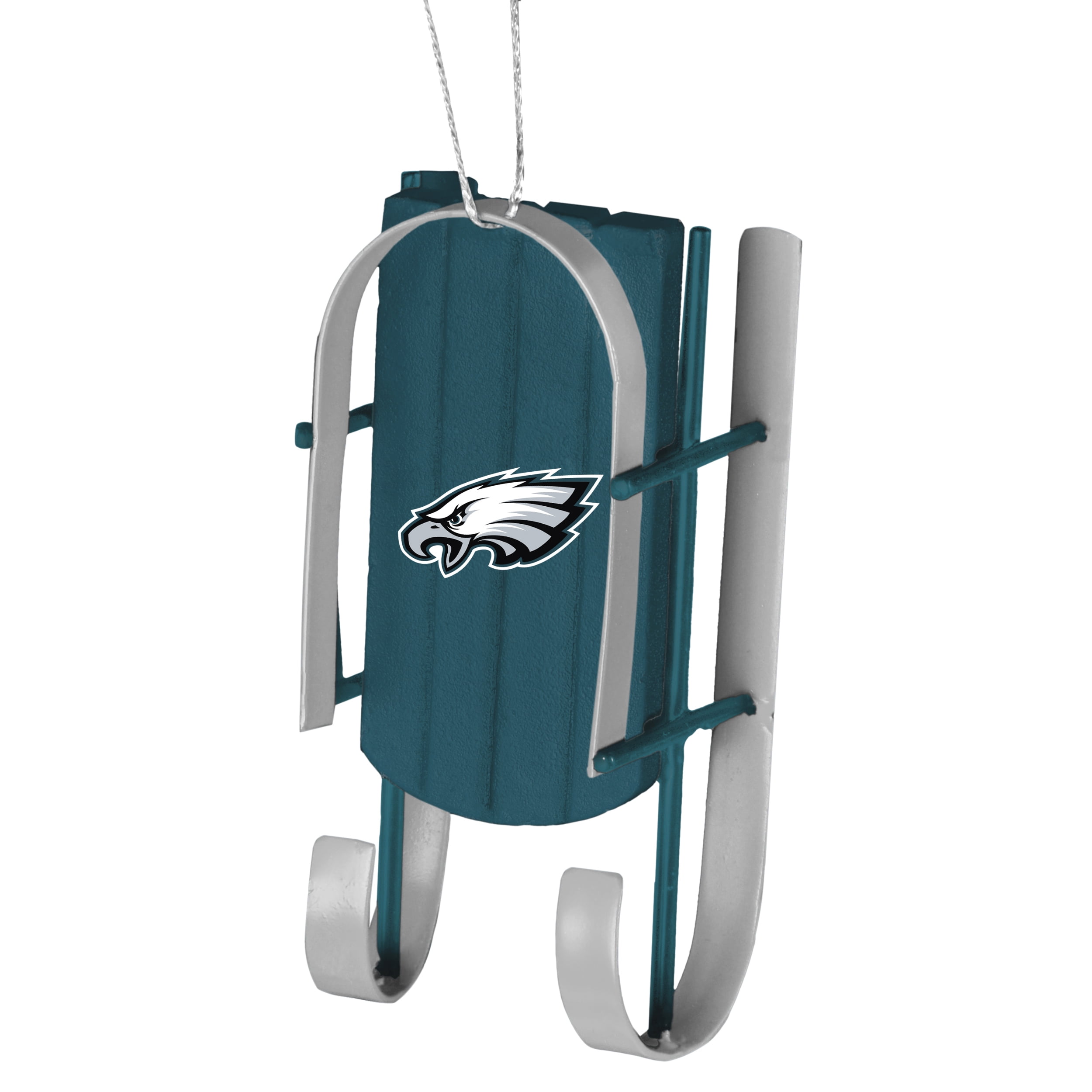 Philadelphia Eagles Official NFL Sled Christmas Ornament by Forever Collectibles