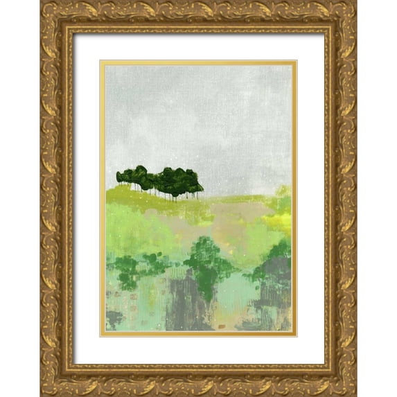 Ogren, Sarah 18x24 Gold Ornate Wood Framed with Double Matting Museum Art Print Titled - Trees