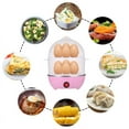thumbnail image 5 of Wrea Egg Cooker,14 Egg Capacity Rapid Electric Egg Boiler Maker with Auto Shut Off Feature, Pink, 5 of 8
