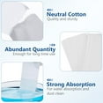 thumbnail image 3 of Pawsdot 200Pcs White Experiment Paper Laboratory Absorbent Cleaning Papers, 3 of 8