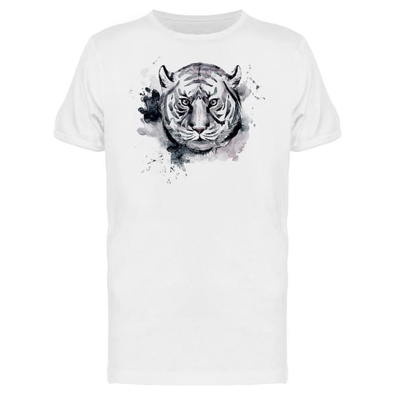 Tiger Watercolor Head Tee Men's -Image by Shutterstock