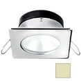 thumbnail image 1 of Apeiron A1110Z 4.5 watt Ressort Carré & Rond Montage Lumière&44; Blanc Chaud - Chrome, 1 of 1