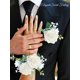 thumbnail image 4 of Flores artificiales N&T NIETING, rosas blancas, 25 unidades, para decoración, 4 of 9