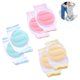 thumbnail image 4 of 3 pares de rodilleras antideslizantes, rodilleras ajustables para bebés,beige-pink-blue,11 Feliz Sencillez, 4 of 5