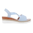 thumbnail image 4 of Sandalias cómodas con tacón de cuña cómodas y elegantes sandalias de plataforma para fiestas y vacaciones, 4 of 9