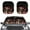 Aesthetic Mushroom, variant on ForUDesigns Cool Cute Cats Car Sunshade Anti-Dirty, Polyester, 2 Pieces