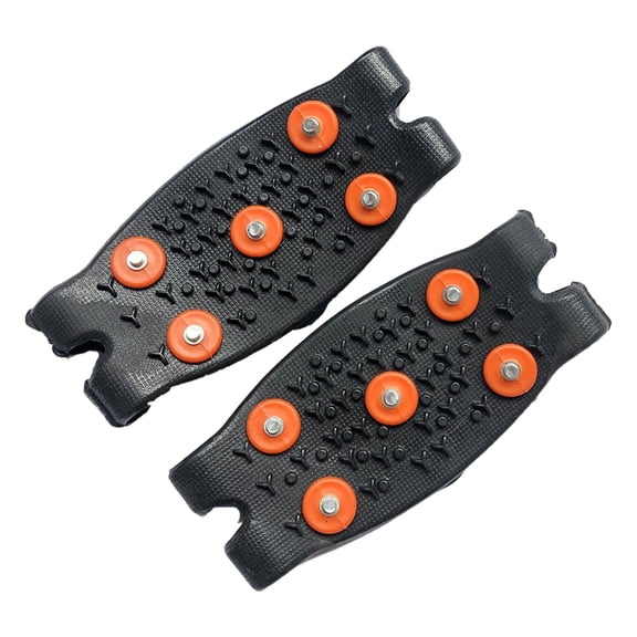 Adjustable 5 Teeth Ice Spikes Anti Slip Traction For Winter Snow Hiking