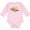 AD-Pink, variant on Cute Sloth, Baby Sloth, Lazy Sloth, Sleeping Sloth Boys or Girls Long Sleeve Baby Bodysuit