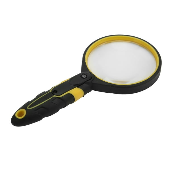 Mgaxyff LED Magnifying Glass 5X Seniors Ergonomic Handheld