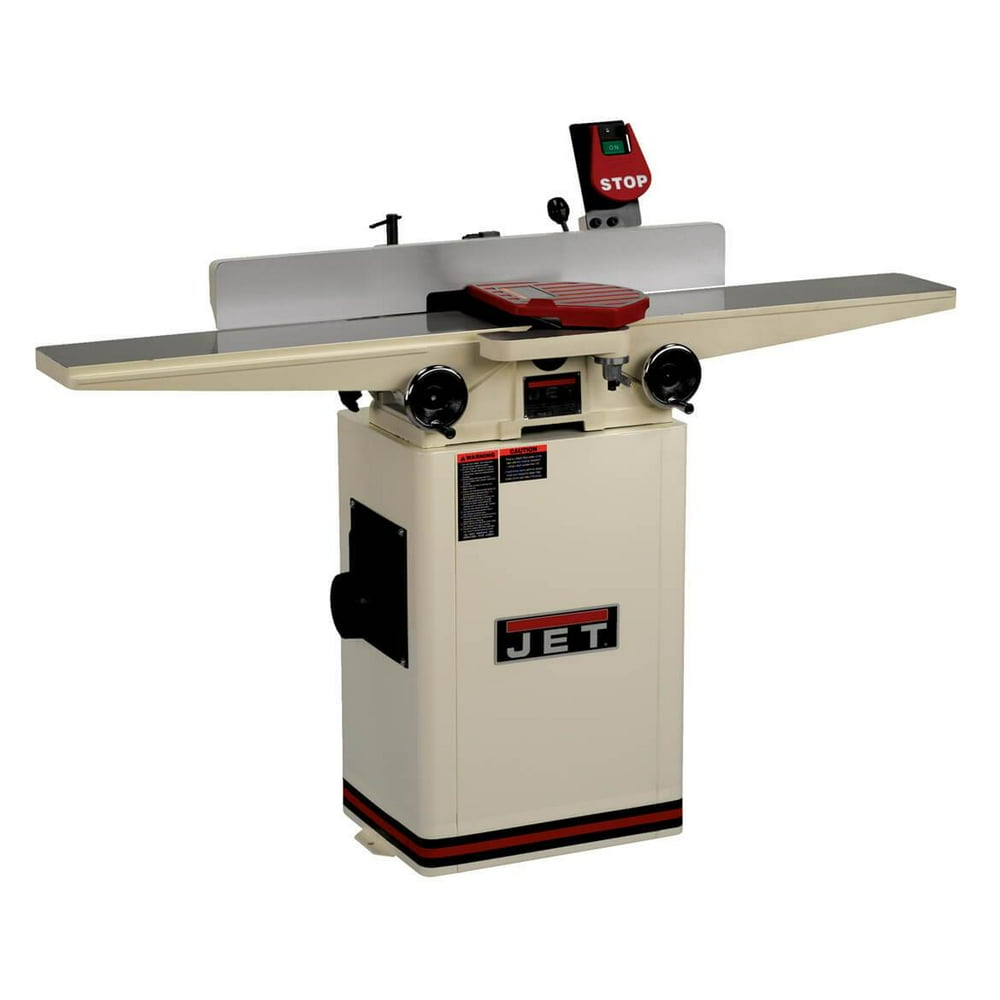 Jet JJ6HHDX, 6" Long Bed Jointer with Helical Head Kit 708466DXK