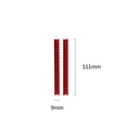 thumbnail image 3 of Real Bright Soft Car Interior Carbon Fiber Sticker DecorationRed Carbon Fiber Console Navigation Side Cover For LEXUS IS250 IS350 13-17Auto Car Protection Interior Accessories, 3 of 8
