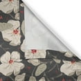 thumbnail image 4 of Ambesonne Floral Grommet Curtain Single Panel, Poppy Flowers Nature, 50"x60", Tan Charcoal Grey Red, 4 of 5