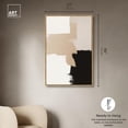 thumbnail image 5 of Beige and Black II Canvas Neutral Wall Decor by Art Remedy, Gold Frame, 30 x 45, 5 of 7