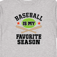 thumbnail image 4 of Inktastic Baseball Is My Favorite Season Boys or Girls Long Sleeve Toddler T-Shirt, 4 of 5