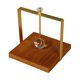 thumbnail image 1 of Servilletero de madera para mesa, porta papel para cóctel, dispensador de servilletas de mesa para Oro, 1 of 8
