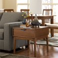 thumbnail image 2 of Progressive Furniture Table d'Appoint en Bois Mid-Mod Brun Cannelle, 2 of 4