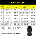 thumbnail image 2 of Vaslanda Neoprene Sauna Suit for Women Waist Trainer Vest Zipper Body Shaper with Adjustable Double Straps Tank Top for Weight Loss Everyday, 2 of 7