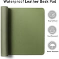 thumbnail image 6 of Aothia Leather Desk Pad Protector,Mouse Pad,Office Desk Mat, Non-Slip PU Leather Desk Blotter,Laptop Desk Pad,Waterproof Desk Writing Pad for Office and Home (Black,31.5" x 15.7"), 6 of 10