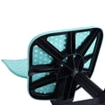 thumbnail image 6 of Kid Office Chair Rolling Adjustable Plastic, Deluxe Mesh Back Drafting Chair Adjustable, Blue Seat, 6 of 8