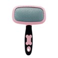 thumbnail image 2 of Gato Del Perro De Mascota Que La Herramienta Del Peine Del Cepillo Más Rosado Yuyangstore Peine del pelo del animal doméstico, 2 of 8