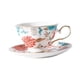 thumbnail image 3 of Juego de tazas y platillos de porcelana, tazas de café de cerámica, portátiles, multifuncionales y únicos. 180 ml, 3 of 9