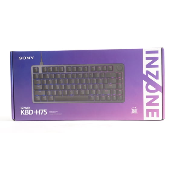 Pre-Owned Sony INZONE KBD-H75 75-Percent Wired Aluminum Chassis 8K RGB Gaming Keyboard with Rapid Trigger (Black)