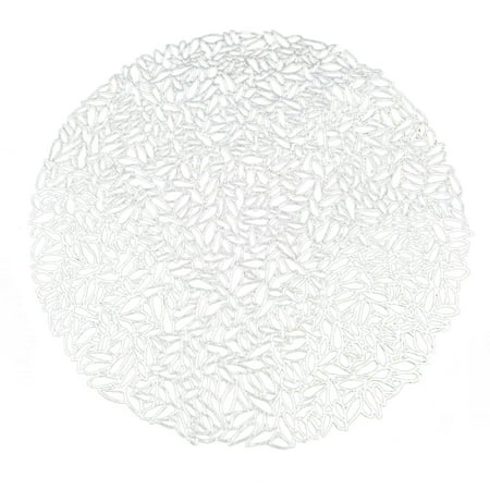 

Senuolre Vinyl Placemats Pretty Elegant Easy To Clean Table Mats Coffee Cup Mat For Dinner Party Decoration