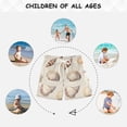 thumbnail image 6 of FORMRS Boys Swim Trunks Quick Dry Mesh Liner Boardshorts Sizes XS-XL, Watercolor Seashells, 6 of 7