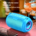 thumbnail image 6 of Tuphregyow Portable Bluetooth Speakers,Wireless Speaker Loud Stereo Sound,Outdoor Speaker With Bluetooth 5.0,Deep Bass,Clear Stereo Sound,Dual Pairing Average 7H Playtime for Home,Party,Travel, 6 of 9