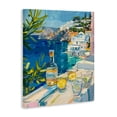 thumbnail image 2 of Stupell Industries Contemporary Drink By The Sea Balcony Canvas Art, 36 x 48, by The Prints Vibe, 2 of 8
