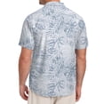 thumbnail image 6 of GIRUNS Men's Hawaiian Beach Short Sleeve Button Down Shirt Tropical Cuban Collar Casual Shirt, 6 of 7