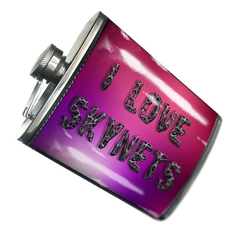 

NEONBLOND Flask I Love Skynets Geometric Shapes