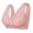 Pink, variant on Sngxgn Women’s Wireless Bra, Compression S upport Bra(Pink,40)