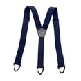 thumbnail image 4 of Tirantes elásticos de trabajo para hombre, cómodos y resistentes, accesorios para disfraces de 1,5 pulgadas Azul marino 3 ganchos, 4 of 7