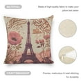 thumbnail image 4 of Eiffel Tower art nouveau Linen toss pillowcase decoration pillowcase gifting preferred 20x20 inch cushion cover sofa pillowcase sofa bedroom living room car, 4 of 8