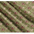 thumbnail image 3 of Soimoi Cotton Voile Fabric Leaves & Rabbit Animal Print Fabric by The Yard 42 Inch Wide, 3 of 7