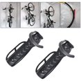 thumbnail image 2 of Bicycle Holder Home Garage Storage Rack Wall Mounted Hanger Hanger 2 pcs, 2 of 6