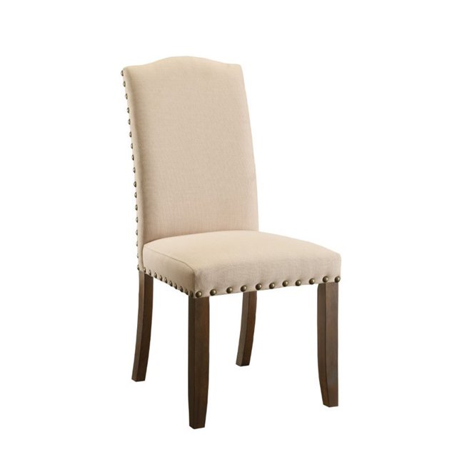 Bowery Hill Chaise d'Appoint en Ivoire (Lot de 2)