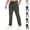02# Army Green, variant on Mens Athletic Pants - Unisex Glide Pants Quick Dry Pull-on Stretch Pant Active Hiking Jogger Pant with Zipper Pockets Black 3XL