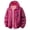 Pink, variant on WIZUTIZ Men's Sun Protection Hooded Jacket Lightweight Solid Color Long Sleeve Pockets Outdoor Hiking Golf Casual Windbreaker