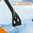thumbnail image 4 of 34" Snow Brush for Car Windshield, Extendable Ice Scraper with Foam Grip, Snow Removal Tool for SUV Truck Windows, 4 of 9