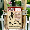 thumbnail image 2 of Chicken Coop Signs Warning Do Not Make The Chickens Angry Tin Sign Funny Outdoor Metal Chicken Signs Chicken Farm Sign Wall Decor Gifts 8x12 Inch, 2 of 5