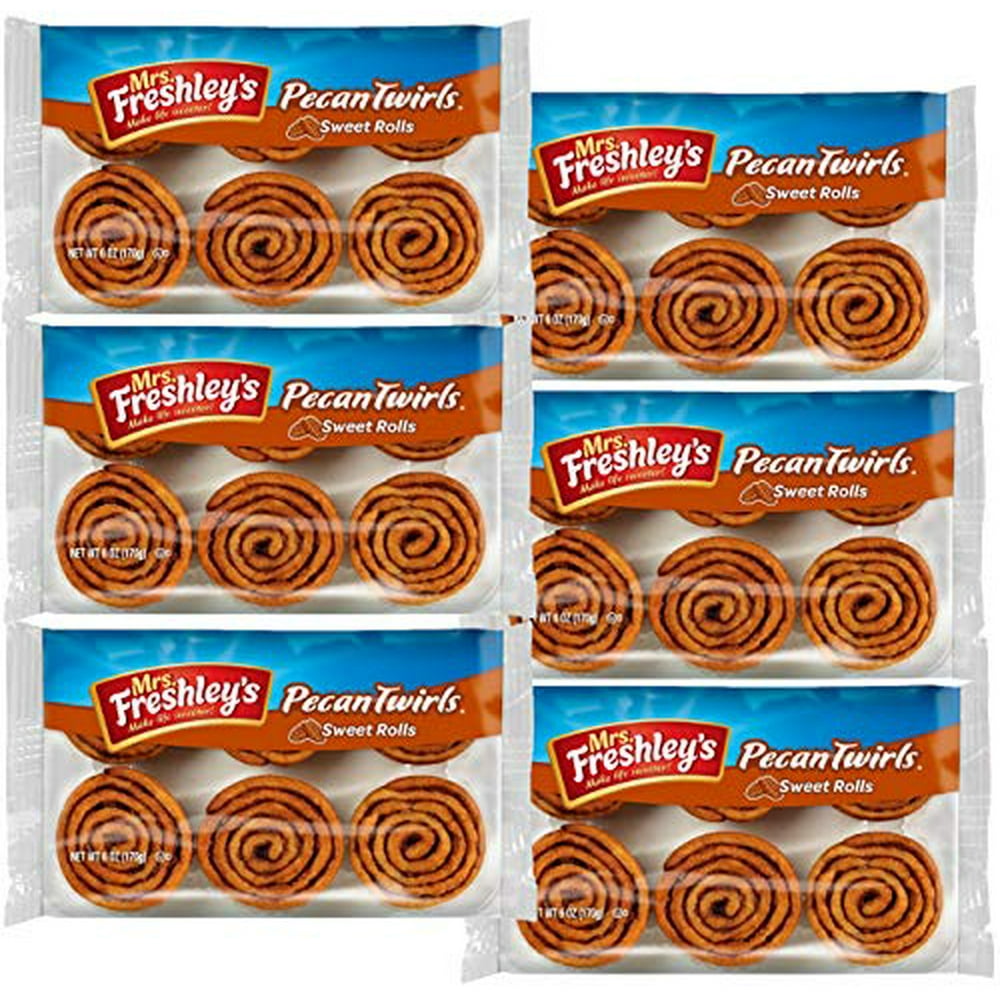 Mrs. Freshley's Pecan Twirls Sweet Rolls 36 Count