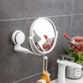 thumbnail image 3 of Espejo de baño, espejo de tocador: espejo de aumento de doble cara ajustable 360 grados, 3 of 4