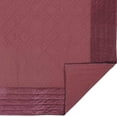 thumbnail image 2 of Bordeaux Floral Vinyl Tablecover-60" X 84" Oblong-White, 2 of 8
