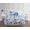 Grey/Blue, variant on My World Dino Tracks Multi Polyester 4-Piece Full Quilt Set, Dinosaurs Themed, for Kids, Oeko-TEX Certified
