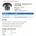 thumbnail image 2 of Fuel Tank Cap - Compatible with 2011 - 2019 Ford F59 2012 2013 2014 2015 2016 2017 2018, 2 of 2
